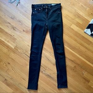 RAG & BONE Super Skinny High Rise Jeans